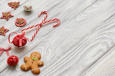 Zencefilli kurabiye adam ve şeker kamışı 