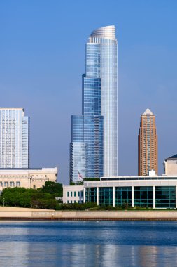Chicago manzarası sabah