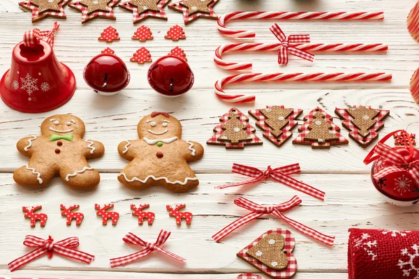 Decoraciones caseras de Navidad — Foto de Stock