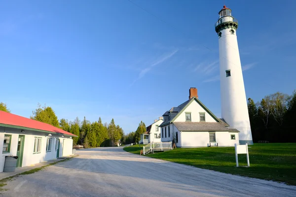 Latarnia morska Presque Isle — Zdjęcie stockowe