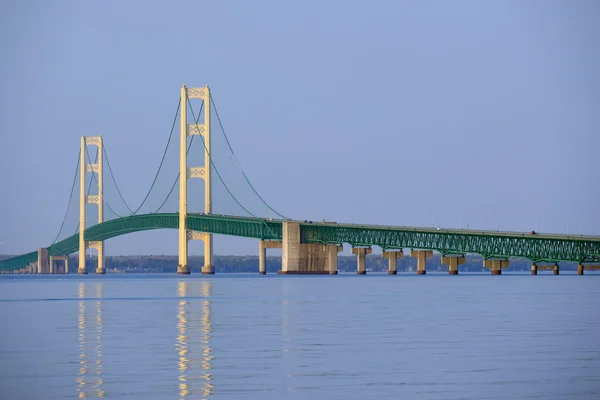 Mackinac підвісний міст — стокове фото