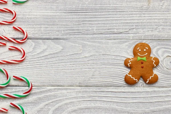 Galleta de Navidad y dulces — Foto de Stock