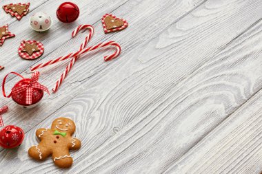 Zencefilli kurabiye adam ve şeker kamışı 