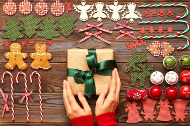  Noel hediye ambalaj eller 