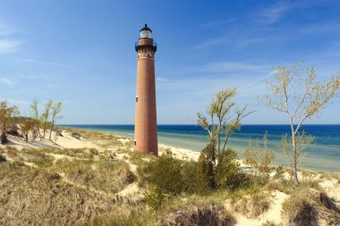 Sable noktası deniz feneri