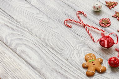 Zencefilli kurabiye adam ve şeker kamışı 