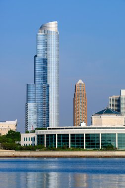 Chicago manzarası sabah