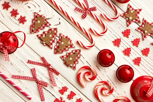 Christmas homemade decorations — Stock Photo, Image