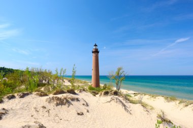Sable noktası deniz feneri