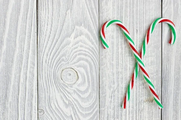 Christmas candy canes — Stock Photo, Image