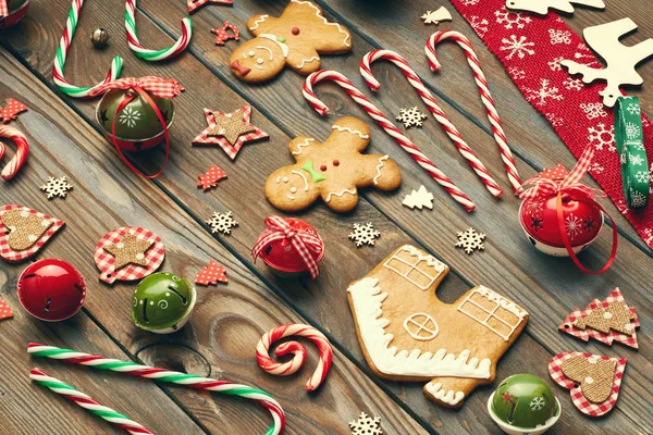 Süslü Noel kurabiyeleri