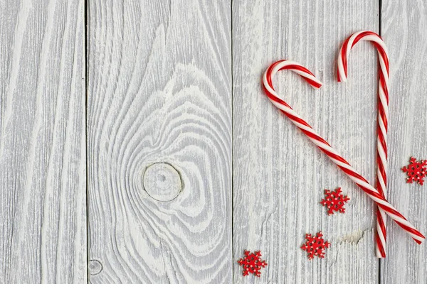 Christmas candy canes — Stock Photo, Image