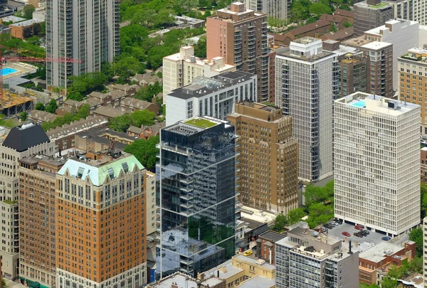 Zobacz panoramę Chicago — Zdjęcie stockowe