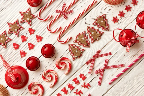 Christmas homemade decorations — Stock Photo, Image