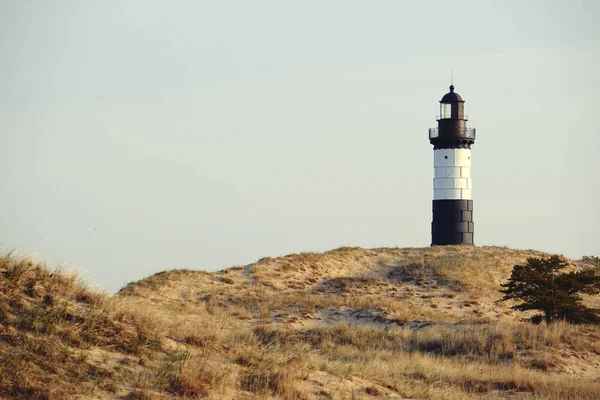 Leuchtturm mit Zobel — Stockfoto