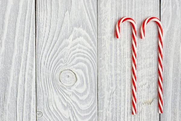 Christmas candy canes — Stock Photo, Image