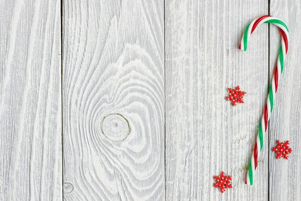 Christmas cane decoration — Stock Photo, Image