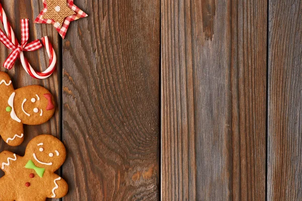 Galleta de hombre de jengibre de Navidad — Foto de Stock