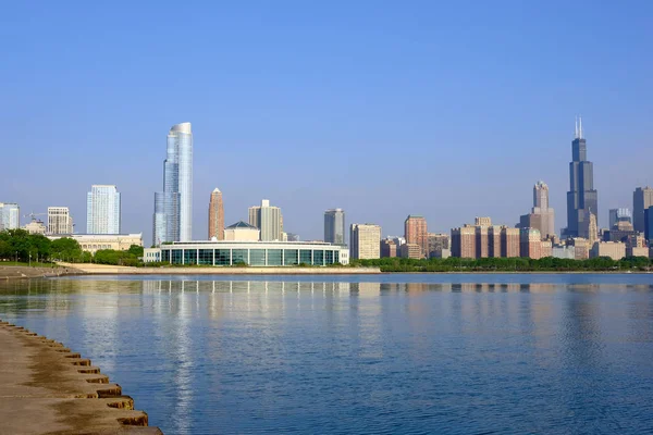 Vista de Chicago Skyline — Foto de Stock