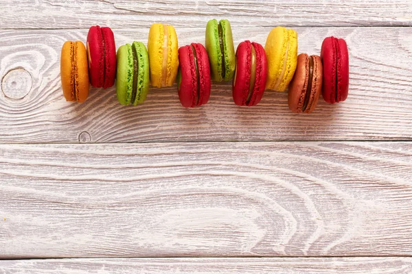 Francia desszert macarons — Stock Fotó