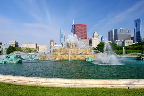 Chicago skyline view — Stock Photo, Image