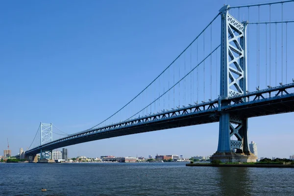 Benjamin-Franklin-Brücke — Stockfoto