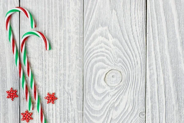 Christmas canes decoration — Stock Photo, Image