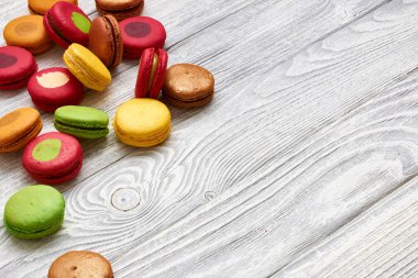 Fransız lezzetli tatlı badem kurabiyeleri