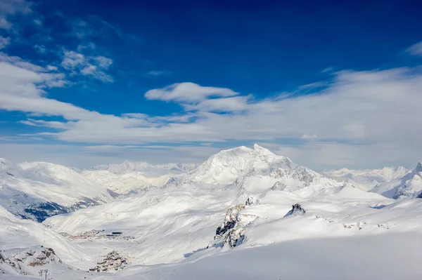 Alpské horské krajiny — Stock fotografie