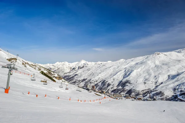 Альпійські гірський ландшафт — стокове фото
