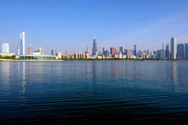 Chicago Skyline View — Stockfoto