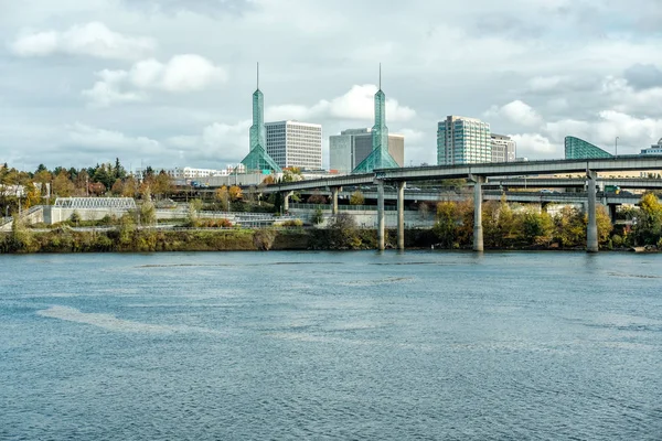 Portland şehir manzarası — Stok fotoğraf