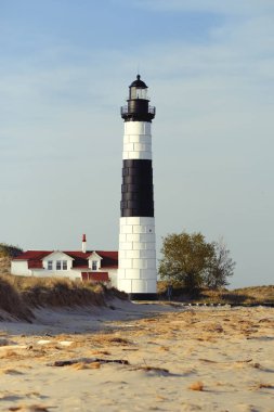 Dunes büyük Sable noktası deniz feneri