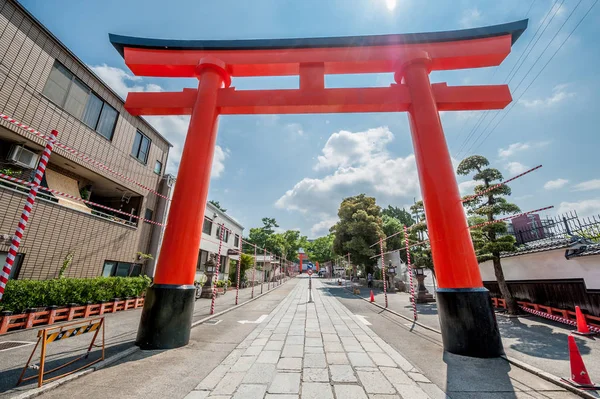 Puertas de madera Torii — Foto de Stock