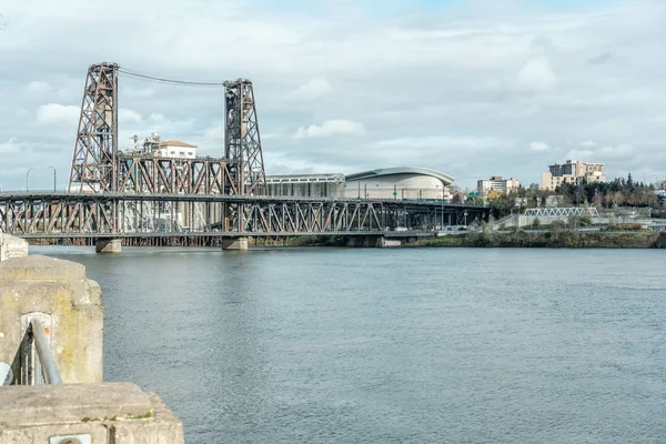 Brücke in Portland City — Stockfoto
