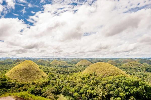 Paisaje de colinas en Filipinas — Foto de Stock