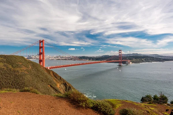 Golden Gate Bridge v San Franciscu — Stock fotografie