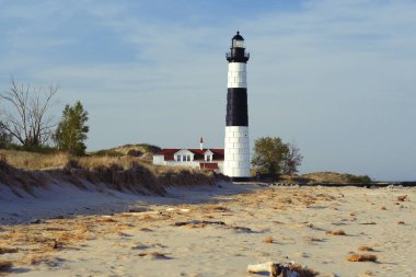 Dunes büyük Sable noktası deniz feneri