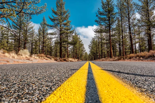 Estrada aberta na Califórnia — Fotografia de Stock