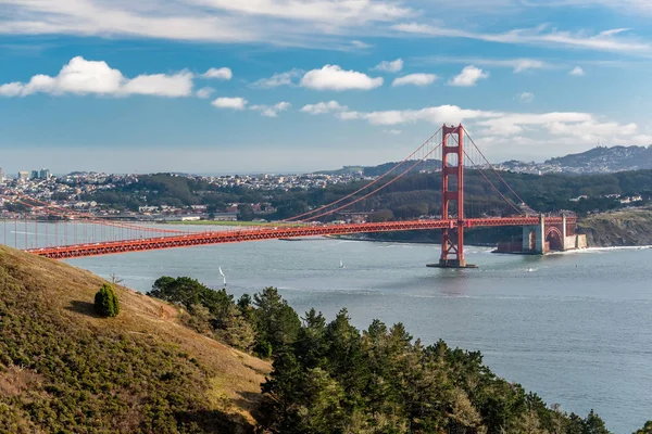 Ponte cancello dorato — Foto Stock