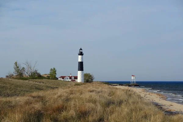 Grote sable punt vuurtoren — Stockfoto