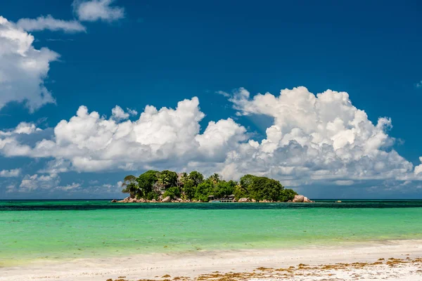 Trópusi sziget, Seychelle-szigetek — Stock Fotó