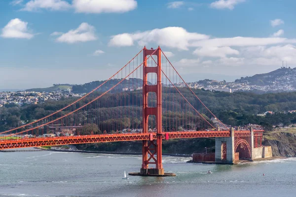 Мост Золотые Ворота, Сан-Франциско, Калифорния — стоковое фото