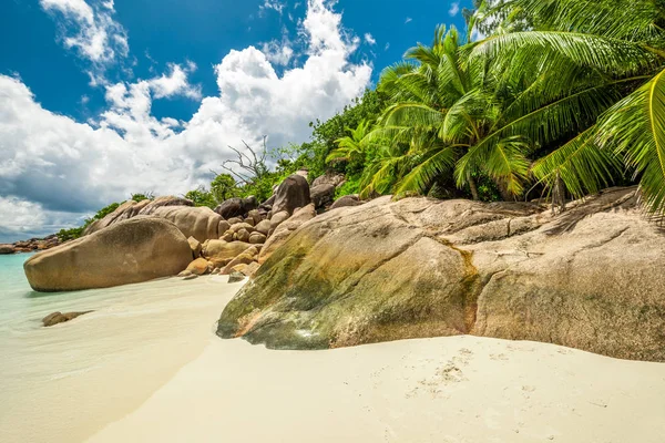 Pantai yang indah di Seychelles — Stok Foto