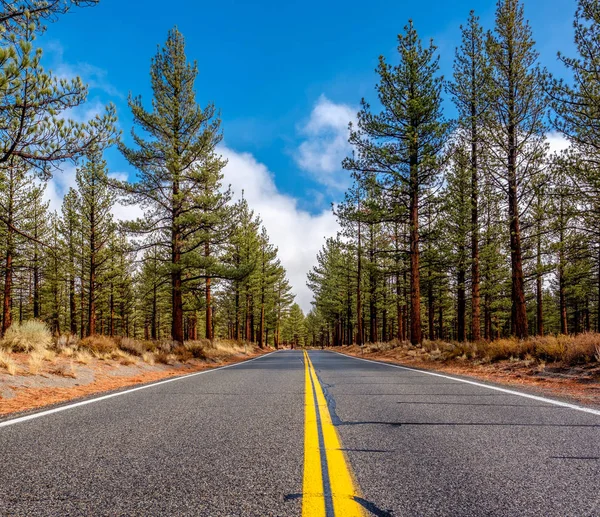 Estrada aberta na Califórnia — Fotografia de Stock