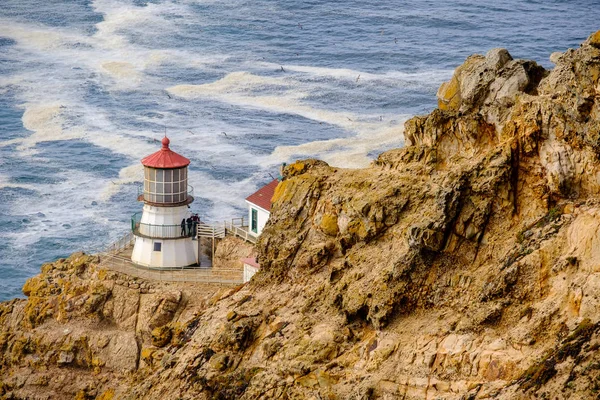 Point Reyes Leuchtturm an der Pazifikküste — Stockfoto
