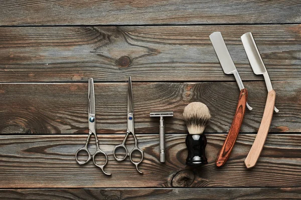 Herramientas de peluquería vintage — Foto de Stock