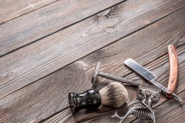 Outils de salon de coiffure vintage — Photo