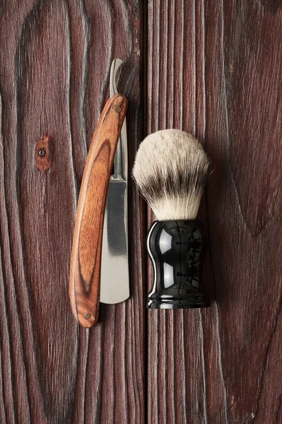 Ferramentas de barbearia vintage — Fotografia de Stock