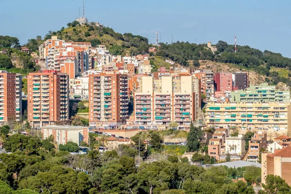 Barcelona wohnviertel stadtbild — Stockfoto